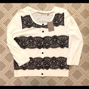 Anthropologie Embellished Cardigan